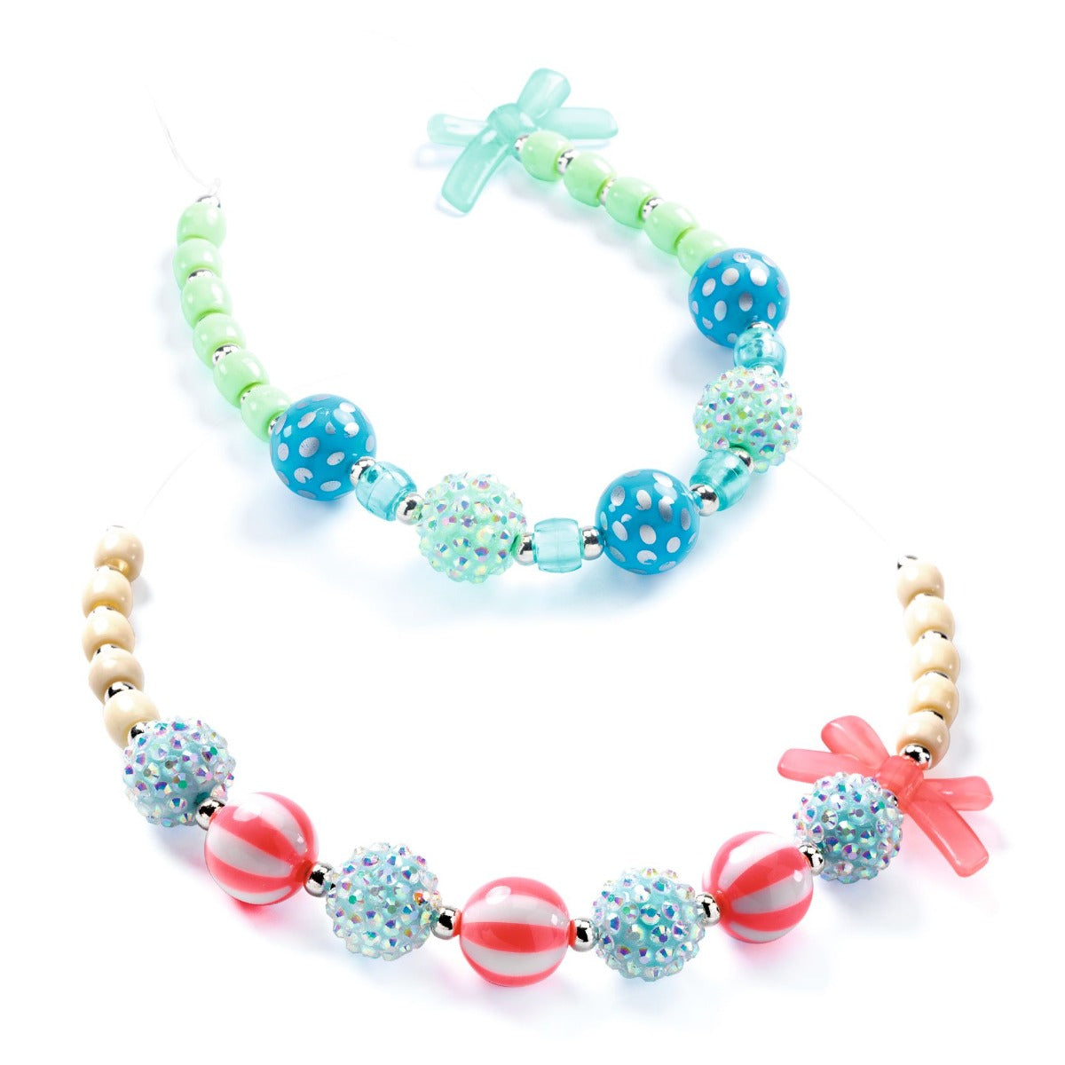 Bubble bead necklace new arrivals