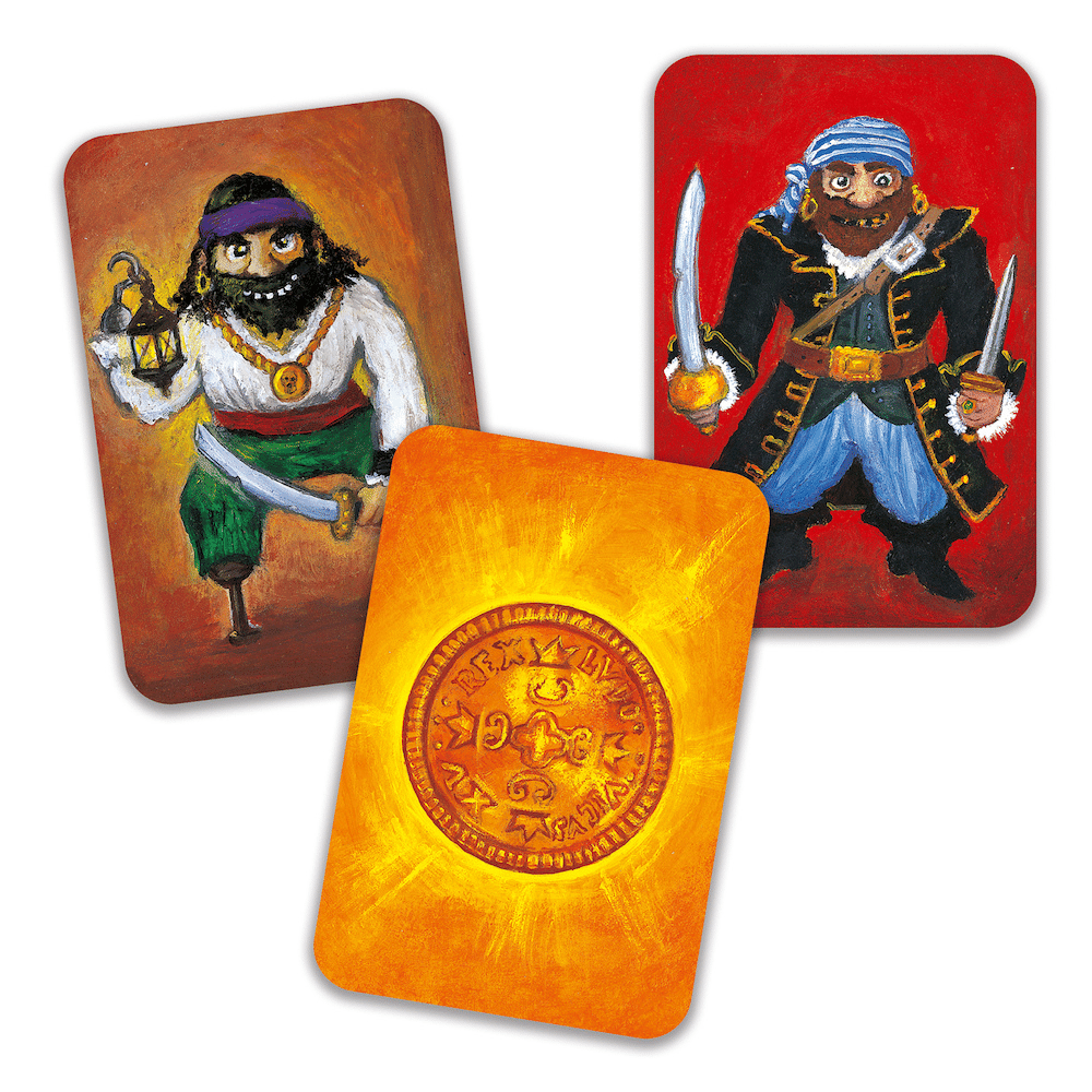 Djeco Card Games - Piratatak