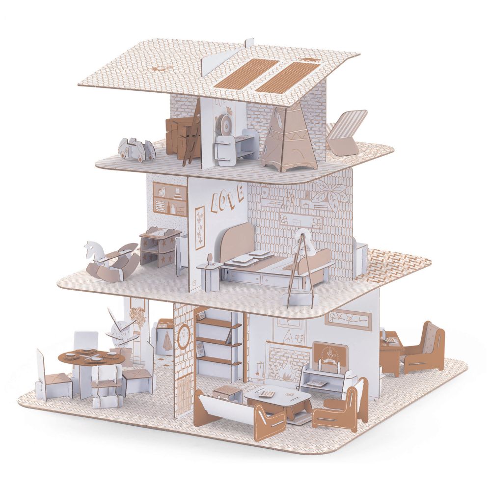Djeco Colour Assemble Play - Doll House