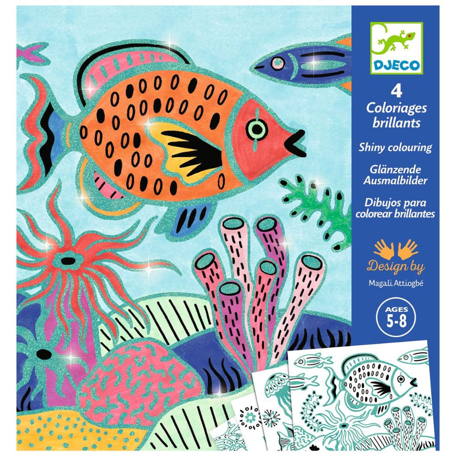 Djeco Colouring Surprises - Under The Sea