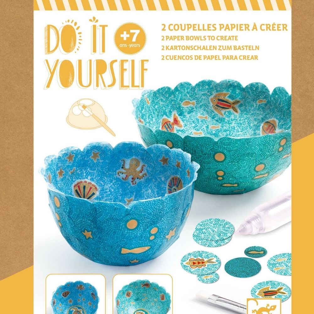 do it yourself 2 paper bowls