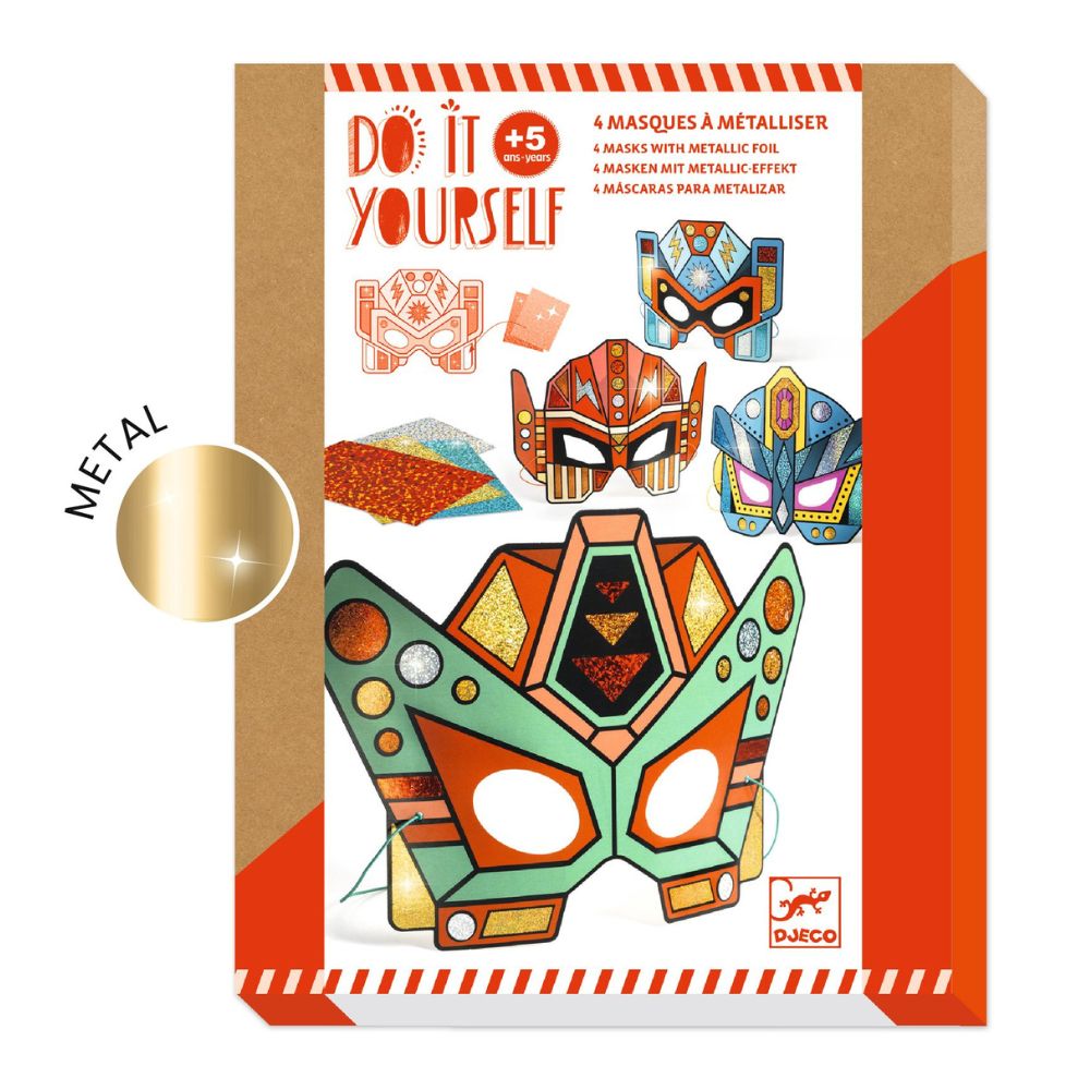 djeco do it yourself robot masks