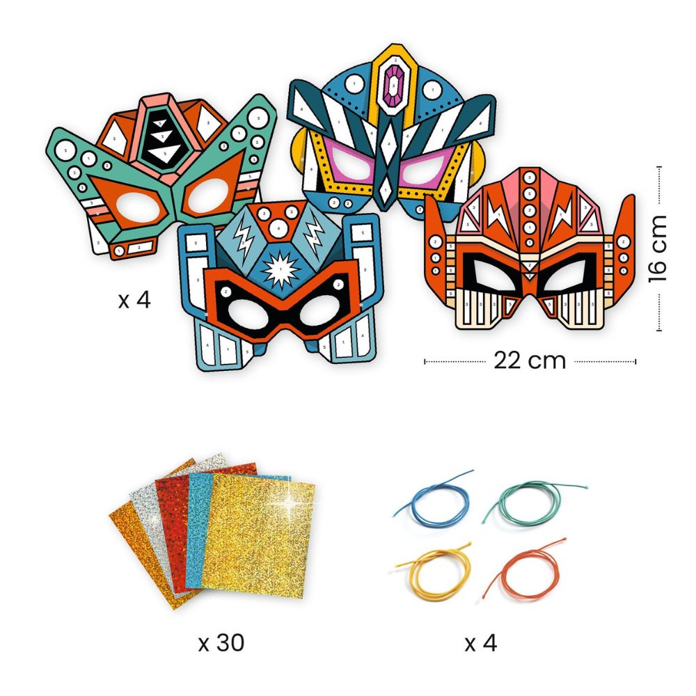 djeco do it yourself robot mask
