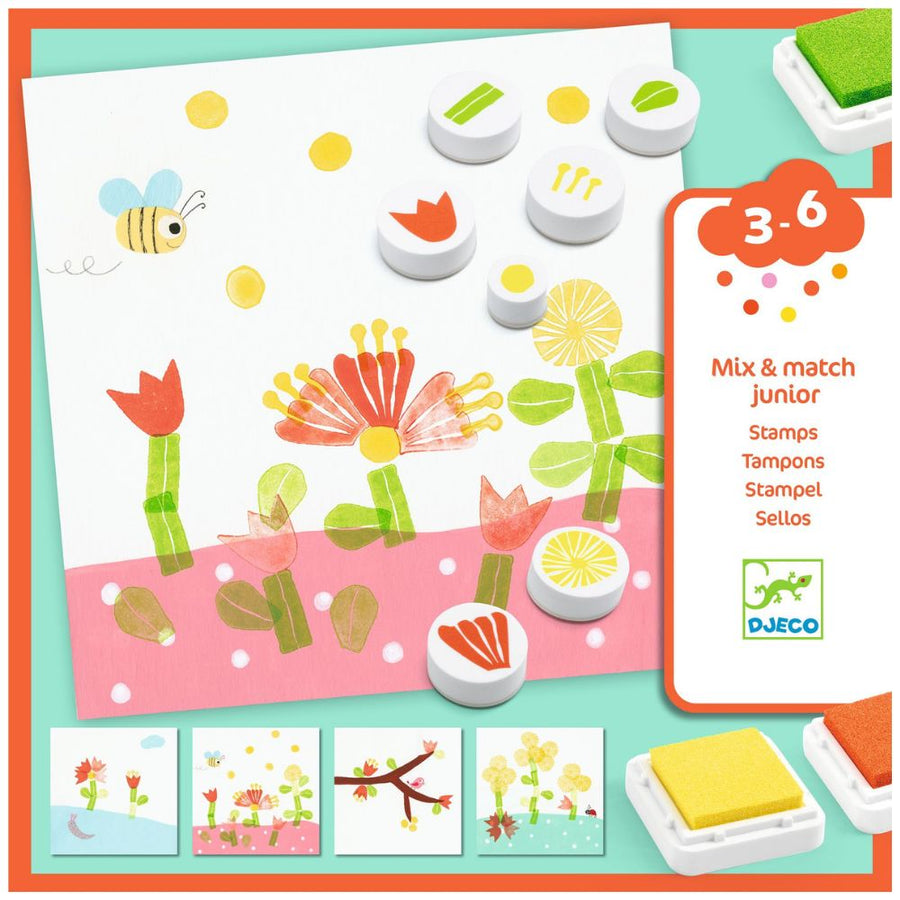 djeco flower stamps