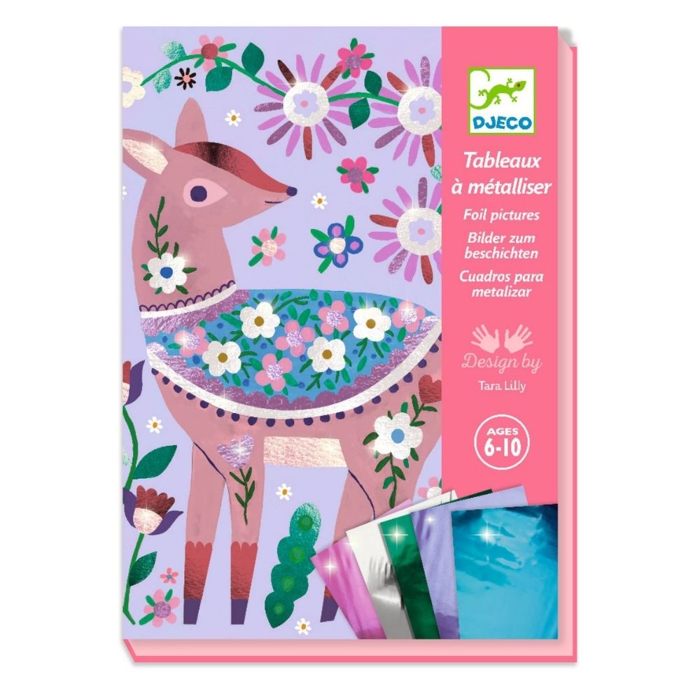 Djeco Foil Art - Pretty Wood DJ09519 1000 x 1000
