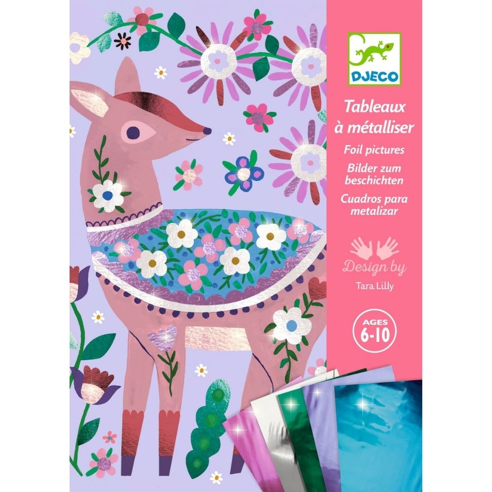 Djeco Foil Art - Pretty Wood DJ09519 1000 x 1000