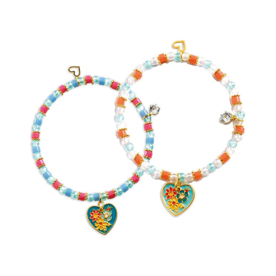 Djeco Friendship Bracelets Kit - You & Me - Heart Threading