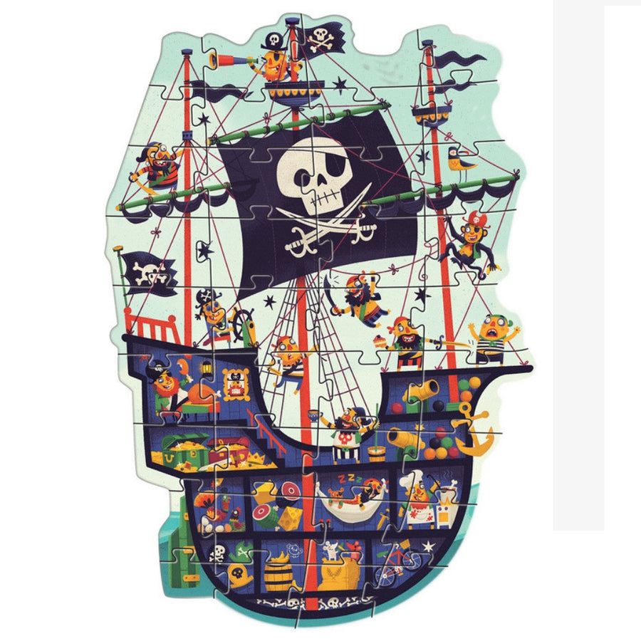 Djeco Giant Puzzles - The Pirate Ship