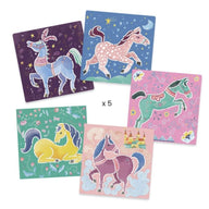 Djeco Horses Stencils DJ08915