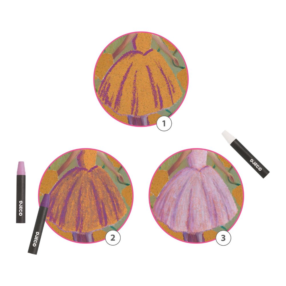 Djeco Inspired By The Ballerina (Edgar Degas)|Art Gift Sets