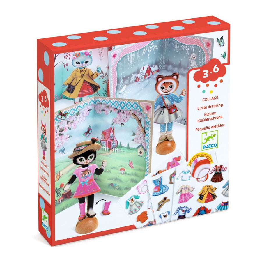 Djeco Little Wardrobe Collage Activity DJ09859 1000 x 1000