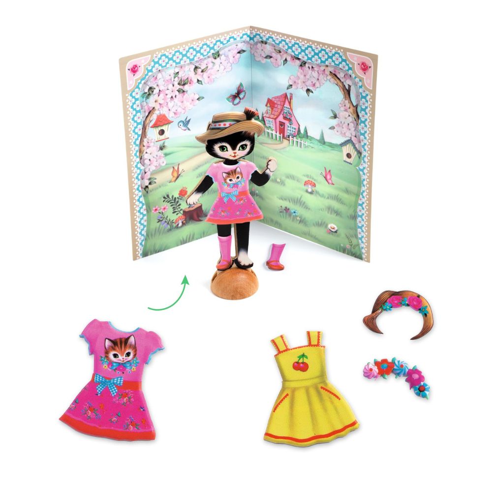Djeco Little Wardrobe - A collage activity for ages 3+