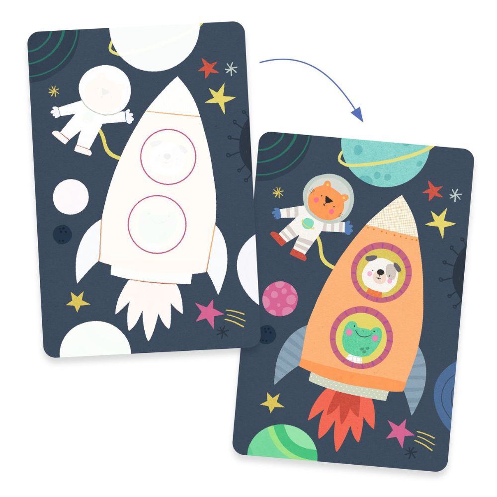 Djeco Magic Colouring - On the Road