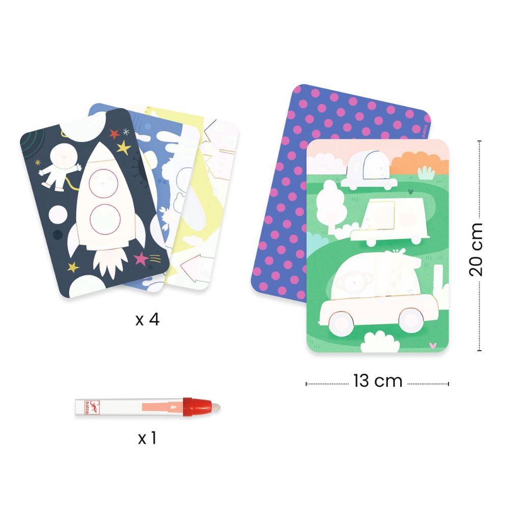 Djeco Magic Colouring