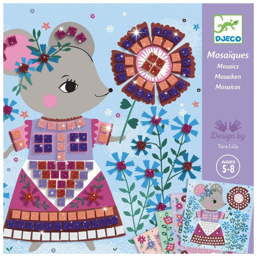 Djeco Mosaics - Lovely Pets