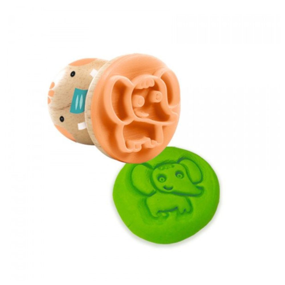 Djeco Myplastistamps Play Dough Stamps 18mths +