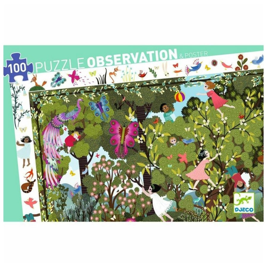 Djeco Observation Puzzles - Garden Play Time
