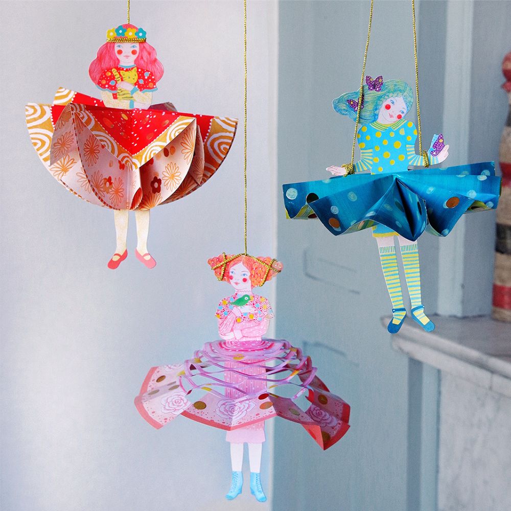 Djeco Paper Folding Art Paper Dresses
