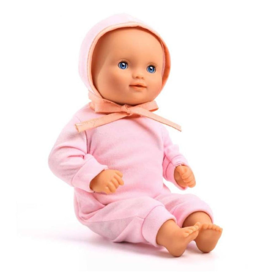 Djeco Pomea - Lilas Rose Baby Doll  - suitable from 18 mths