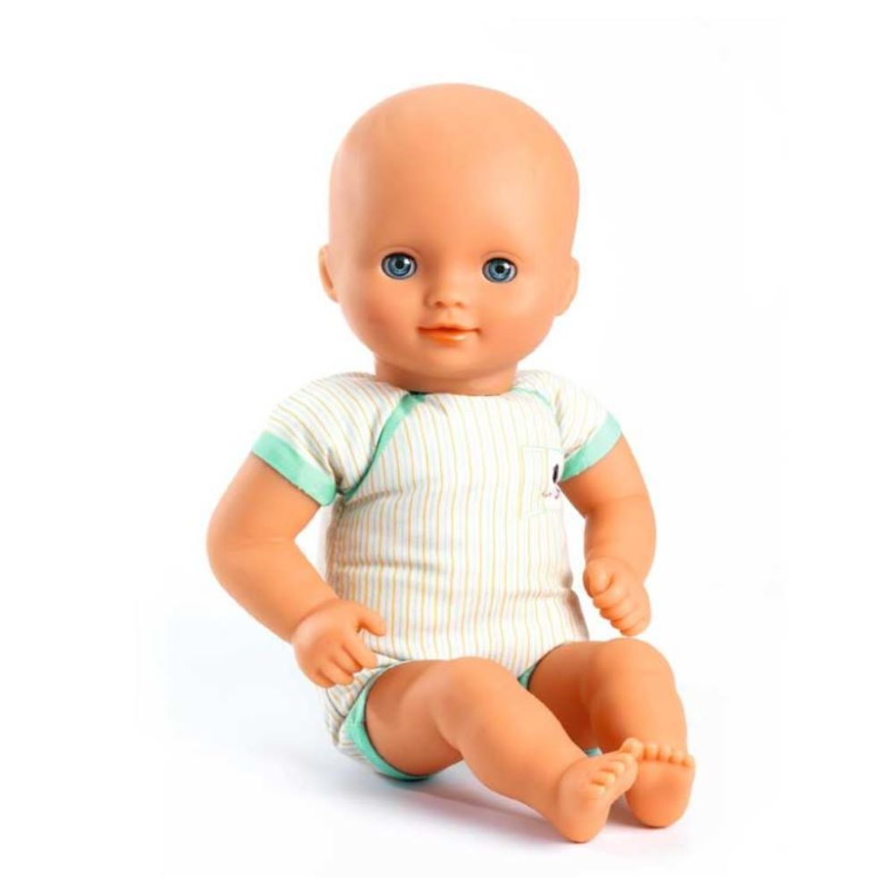 Djeco Pomea Lilas Rose Baby Doll suitable from 18 mths