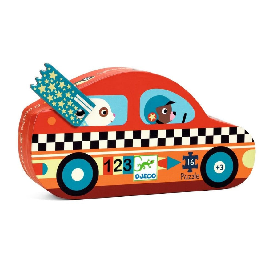 Djeco Silhouette Puzzle - Racing Car