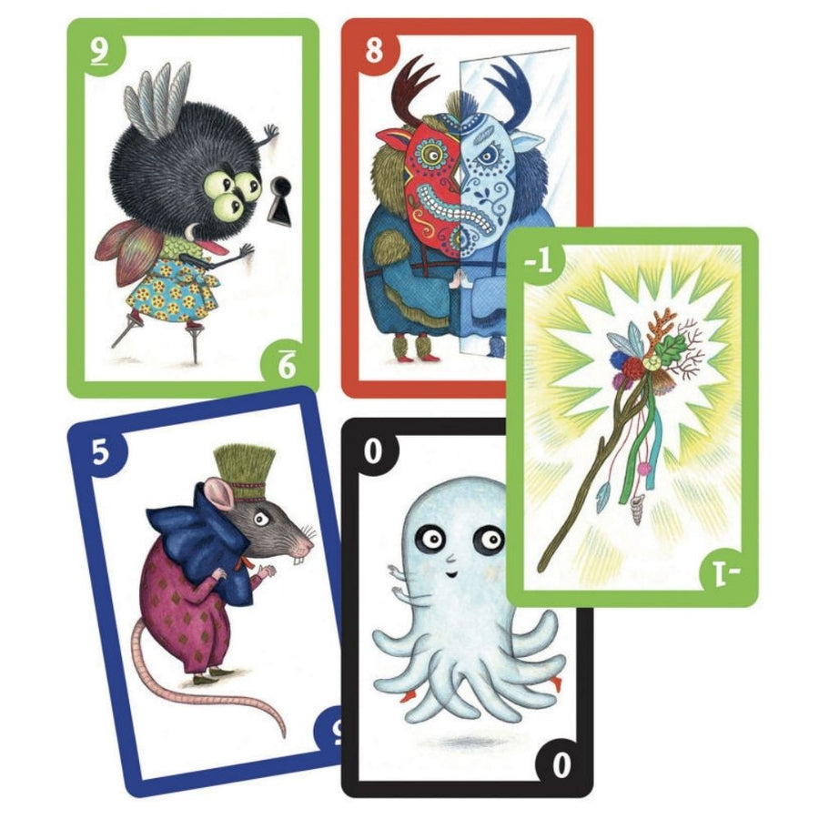 Djeco Spooky Boo! Card Game DJ05098 - Suitable for 8-99 years