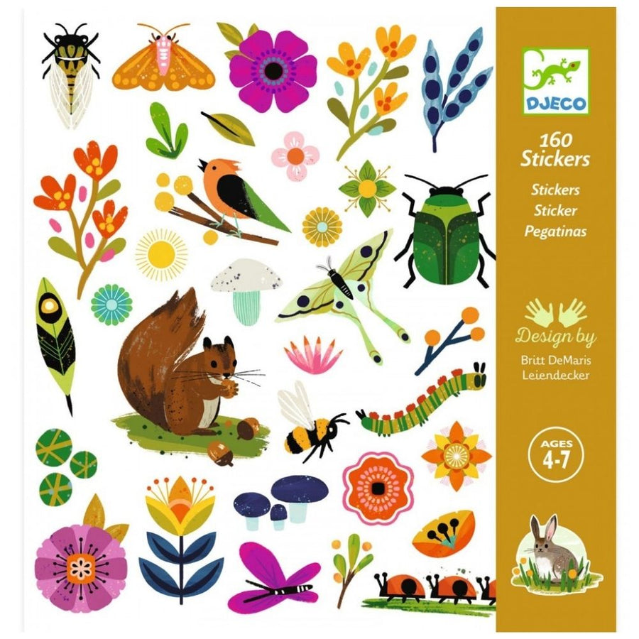 Djeco Stickers - Garden