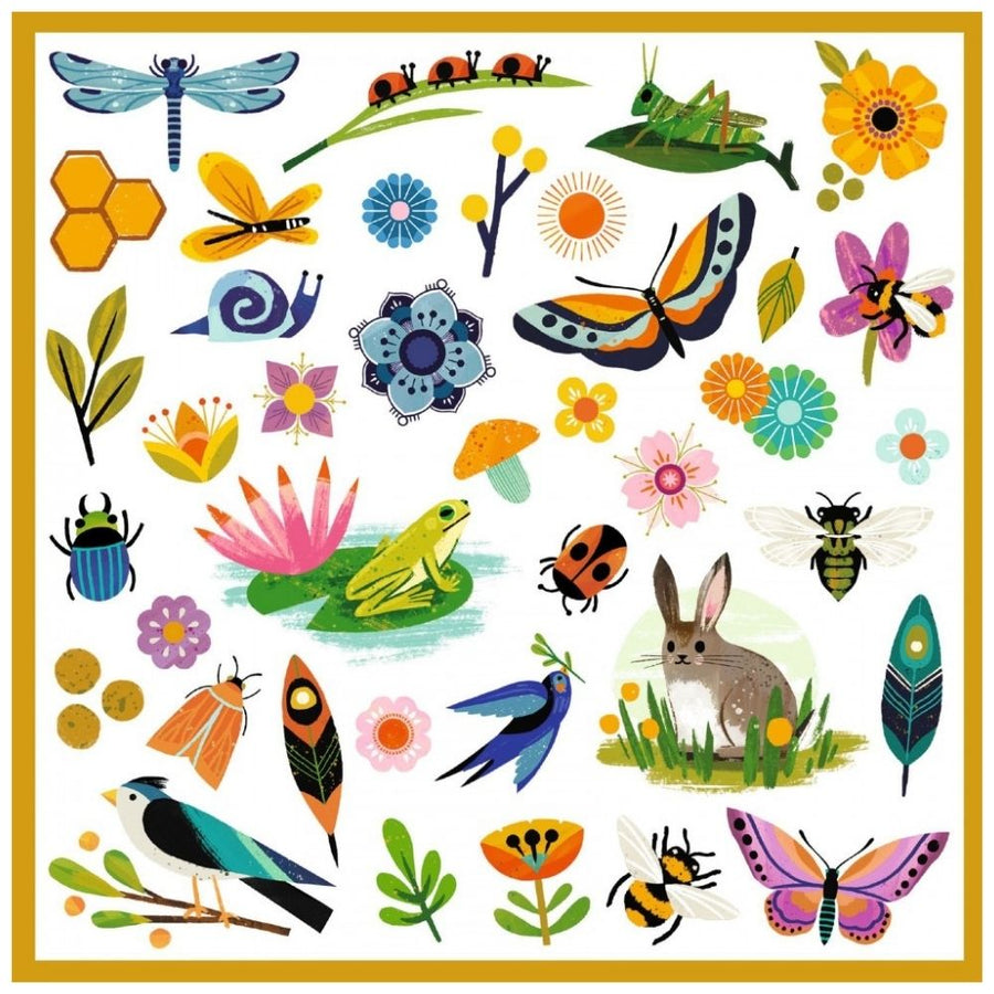 Djeco Stickers - Garden