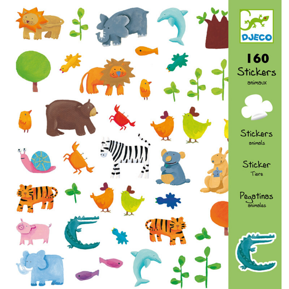 Djeco Stickers Animals