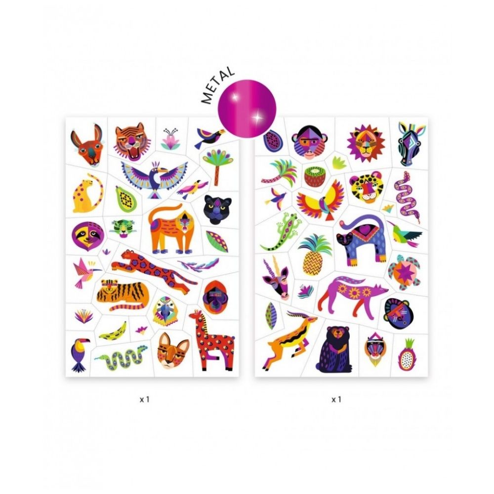 Djeco Tattoos - Wild Beauty