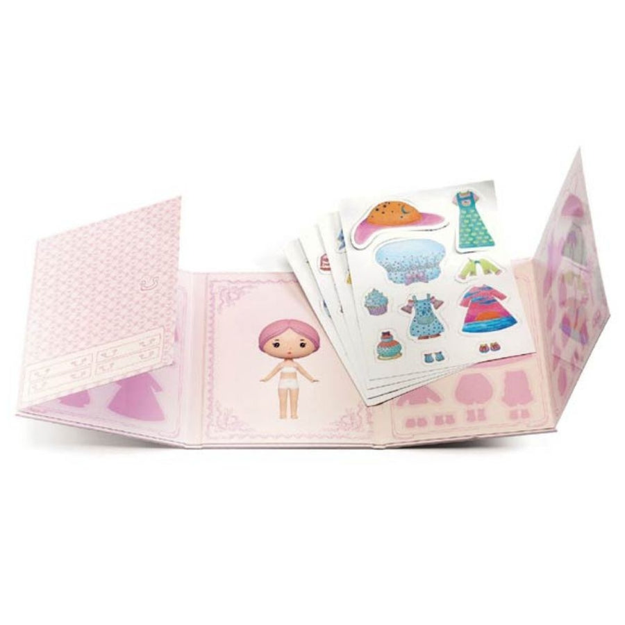 Djeco Tinyly - Miss Lilypink - Removable Stickers