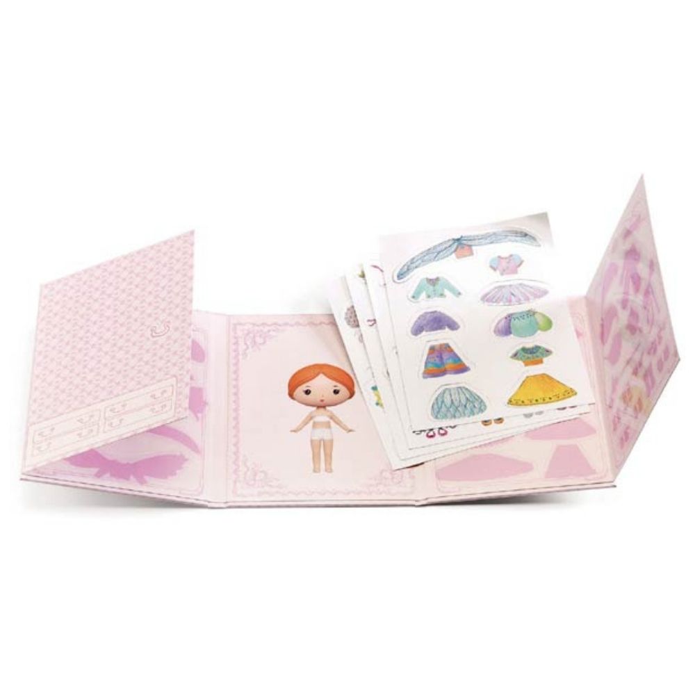 Djeco Tinyly - Miss Lilyruby - Removable Stickers