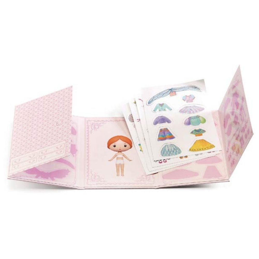 Djeco Tinyly Stickers Miss Lilyruby