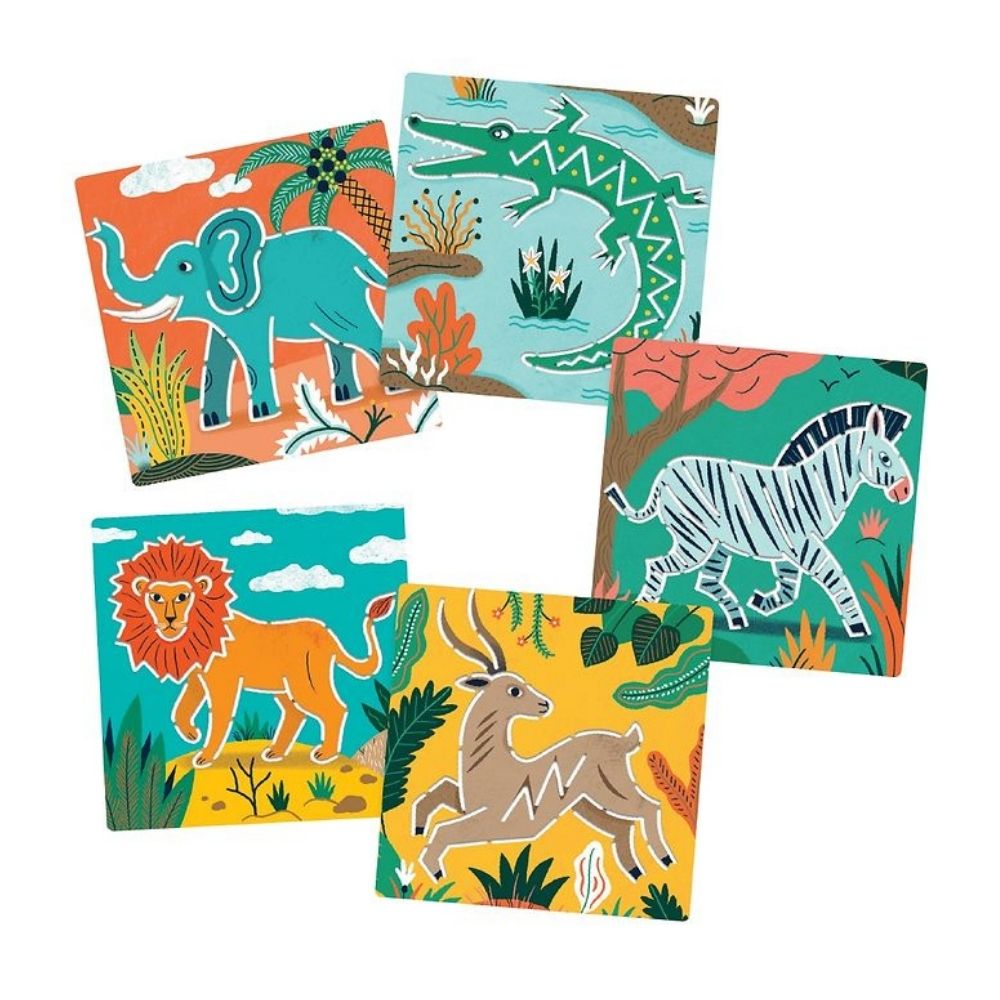 Wild animal stencils
