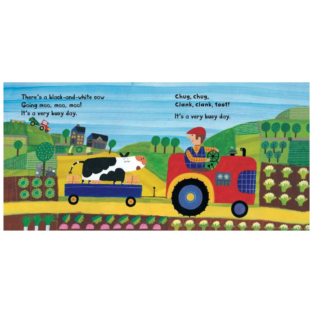 Driving My Tractor Children's Book