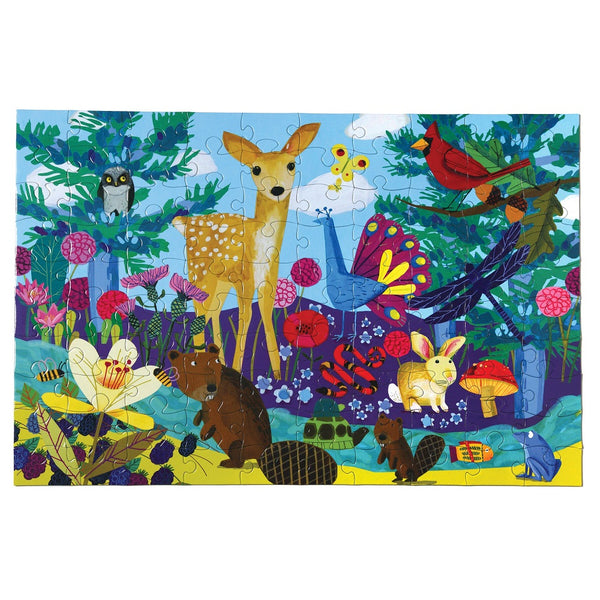Eeboo Life On Earth 100 piece puzzle for kids