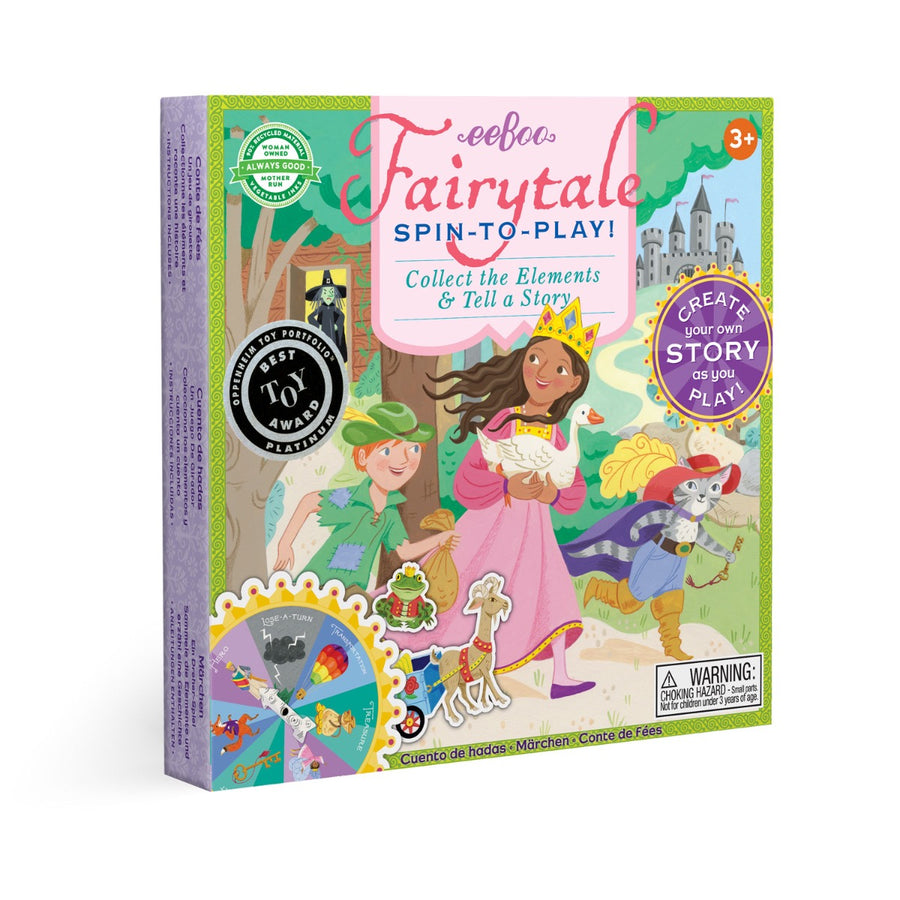 Eeboo Spin To Play - Fairytale