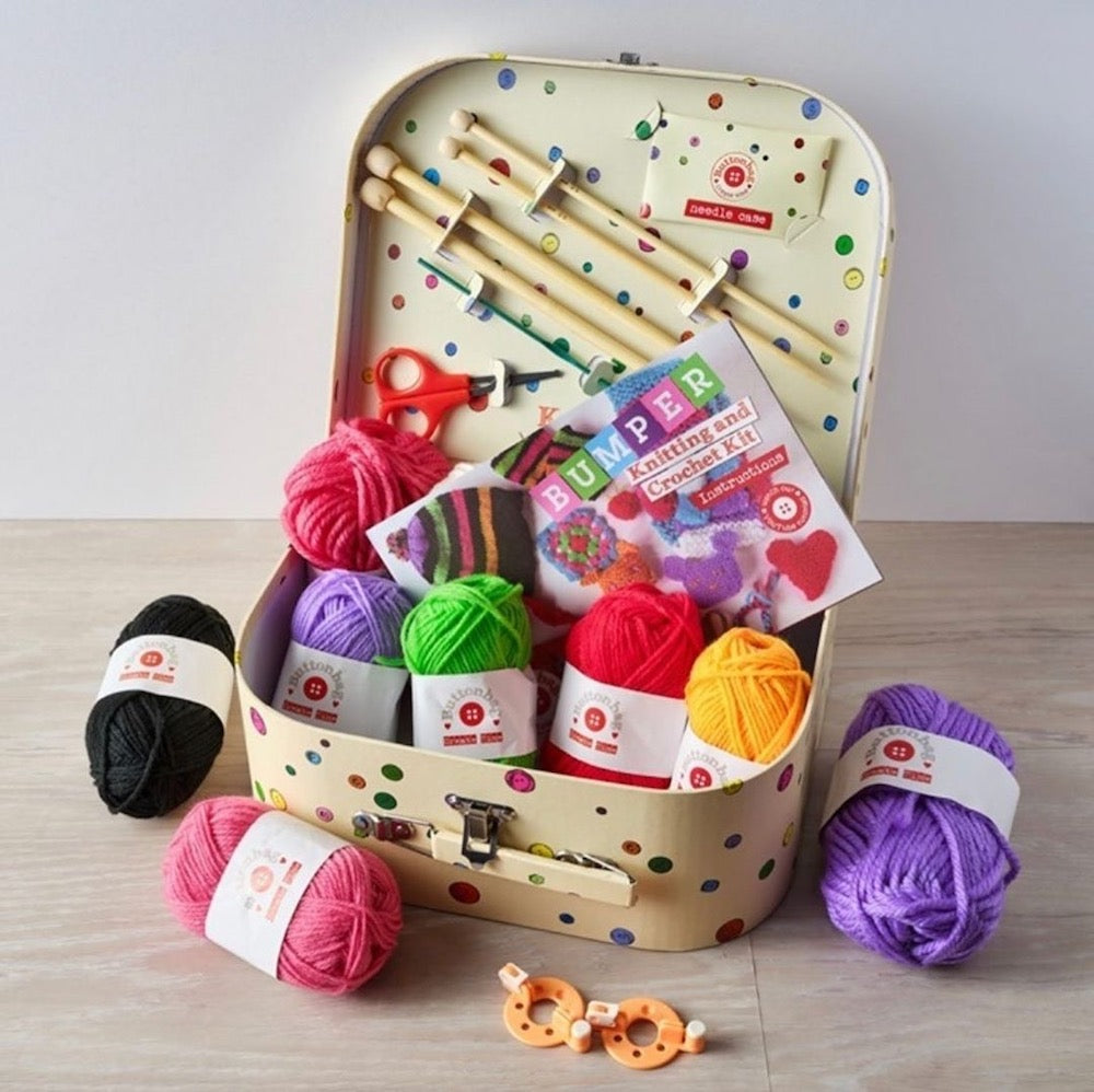 Buttonbag Bumper Knitting & Crochet Kit