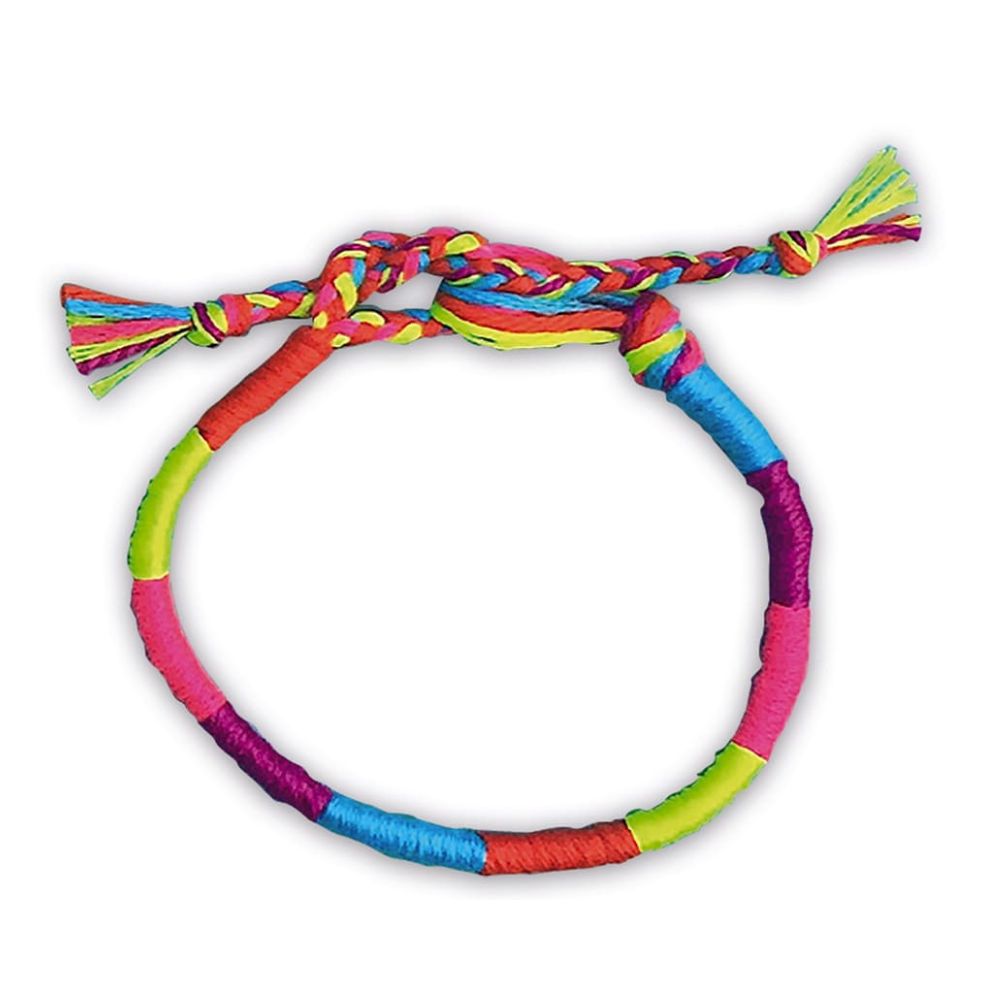 Janod Neon Brazilian Bracelet Making Kit Jewellery Kits