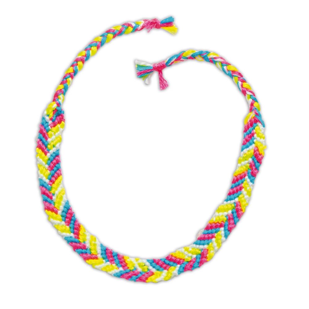 Janod Neon Brazilian Bracelet Making Kit