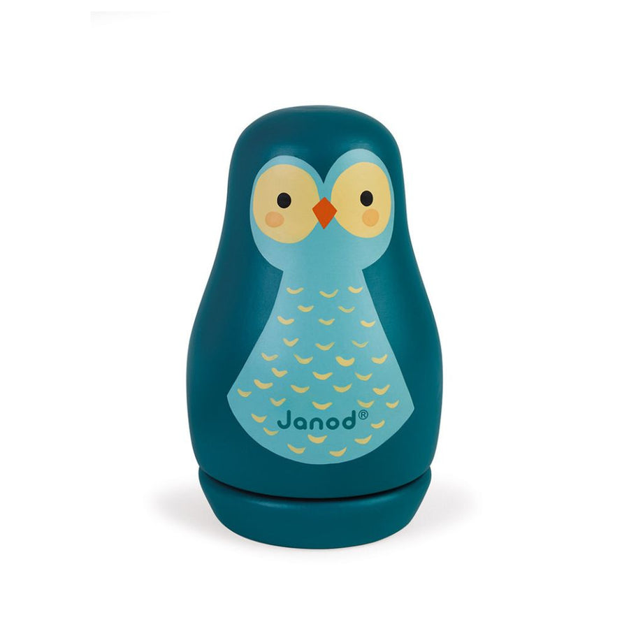 Janod Wooden Owl Music Box