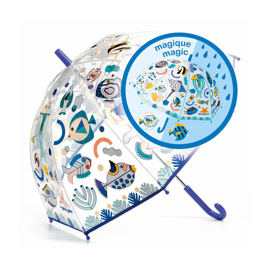 Djeco Magic Kids Umbrella - Fishes