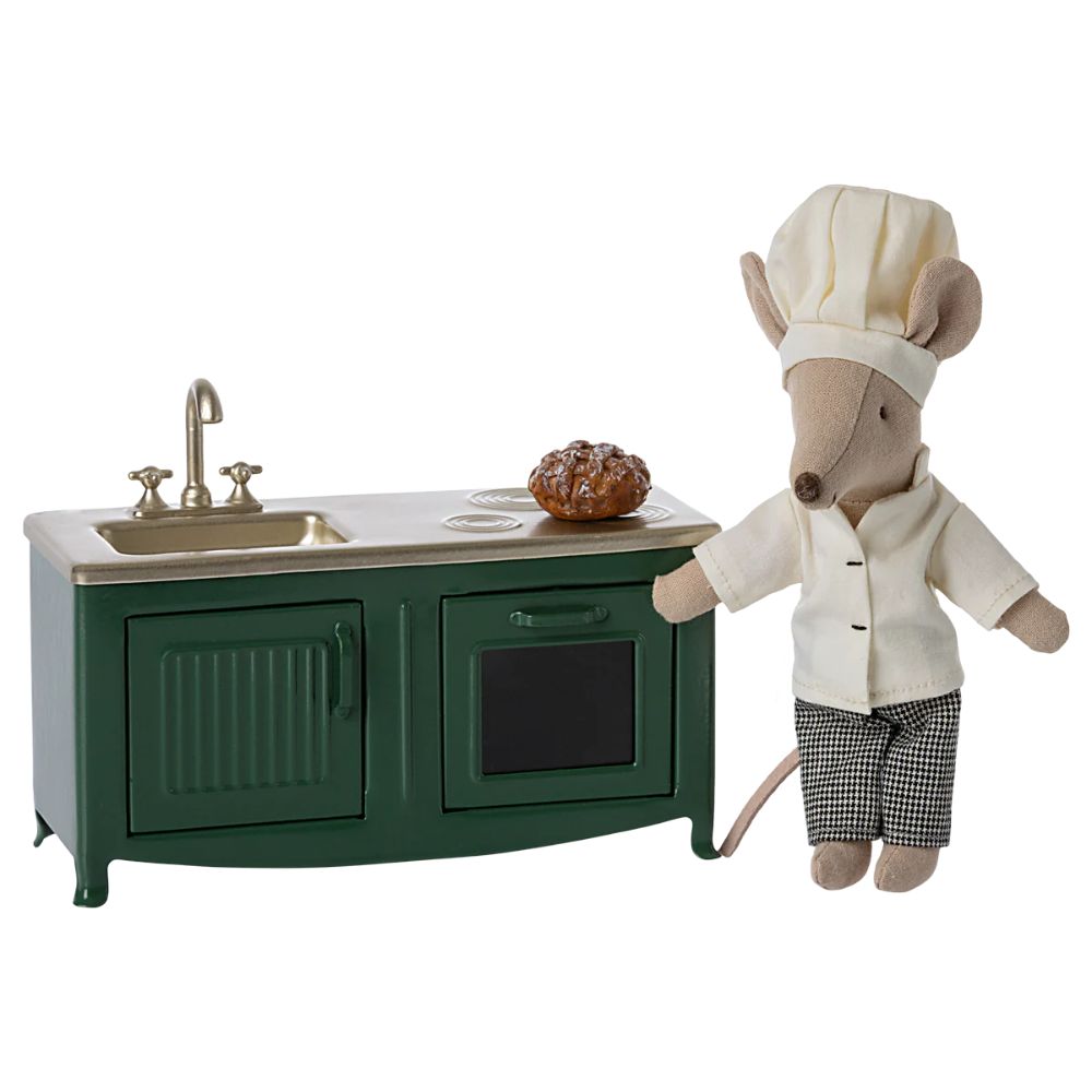 Maileg Mouse Kitchen Dark Green
