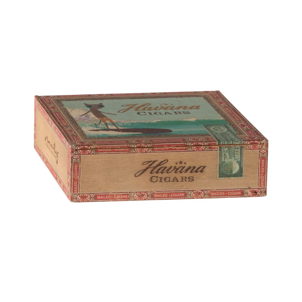 Maileg Mum & Dad Mice In A Cigar Box