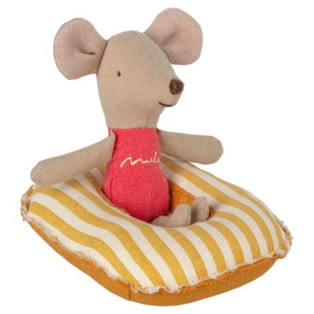 Maileg Rubber Boat for Small Mouse Yellow