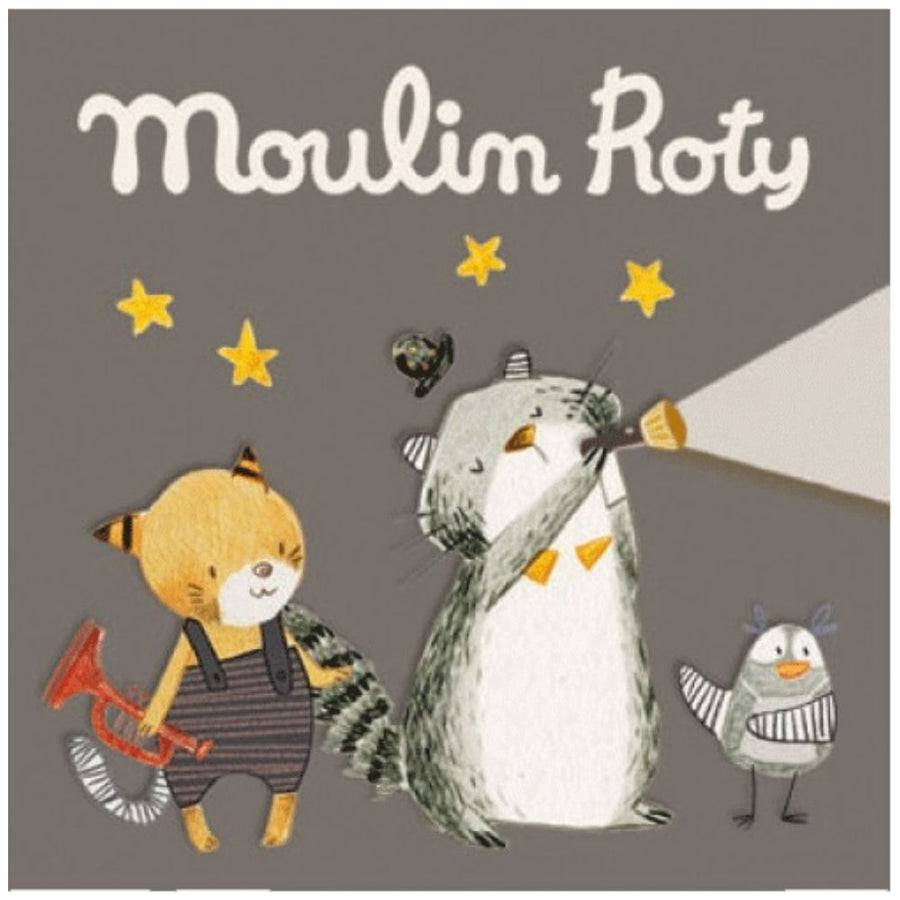 Moulin Roty Les Moustaches - 3 Extra Discs for story torches