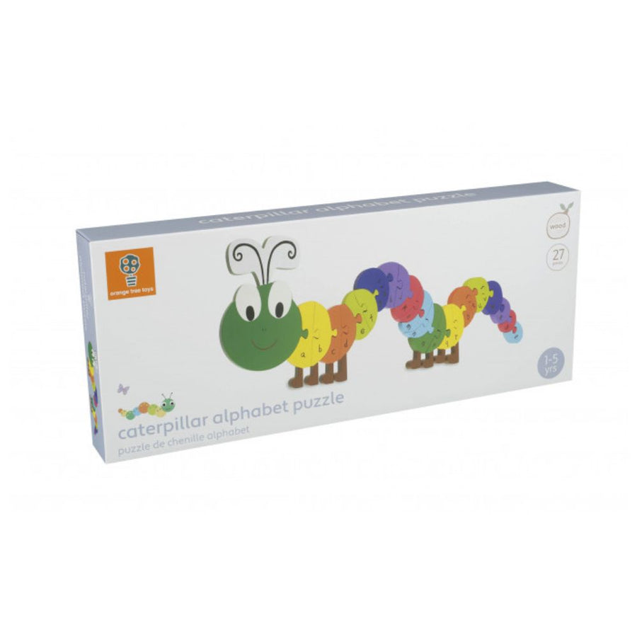 Orange Tree Toys - Caterpillar Alphabet Wooden Puzzle