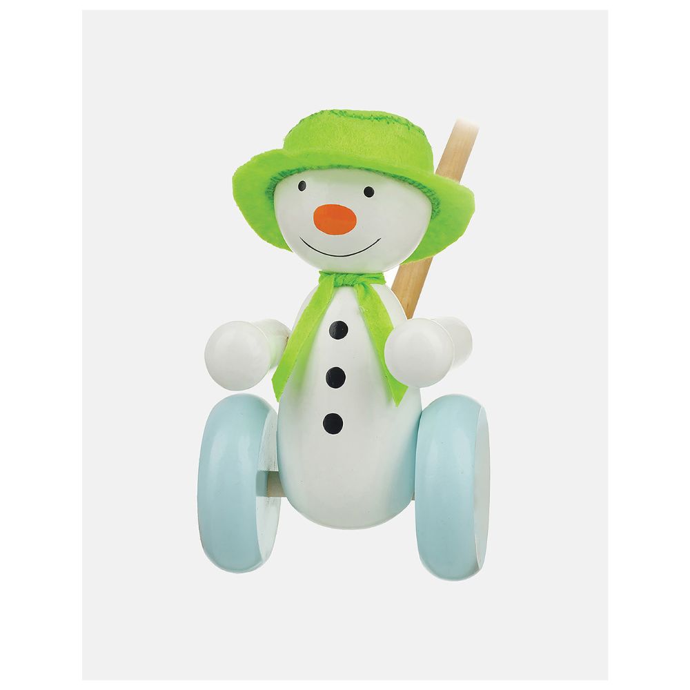 Orange Tree Toys - The Snowman Wooden Push Along
