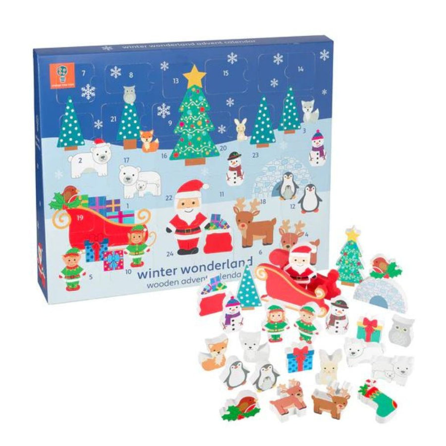 Orange Tree Toys - Wooden Winter Wonderland Advent Calendar