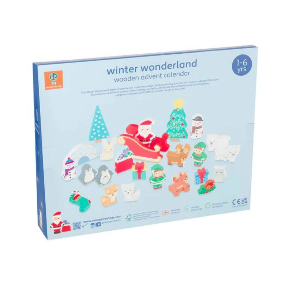 Orange Tree Toys - Wooden Winter Wonderland Advent Calendar
